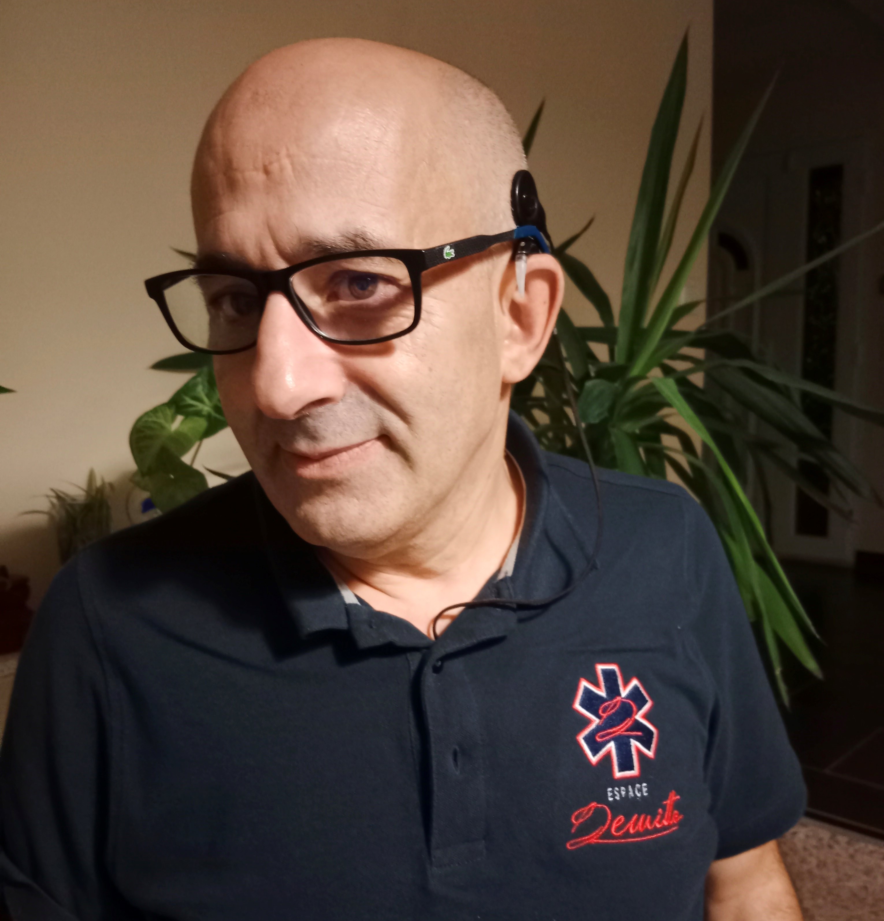 Photo Zakaria implant cochléaire CISIC 2